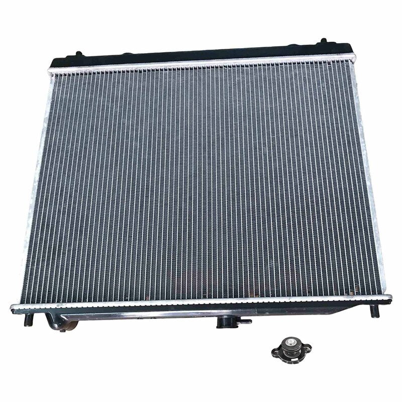 16mm Radiator With Cap Fit For Mitsubishi Pajero NM NP NS NT 2.8L 3.2L Diesel Auto & Manual 05/2000-ON RAD-MB005 - Machter