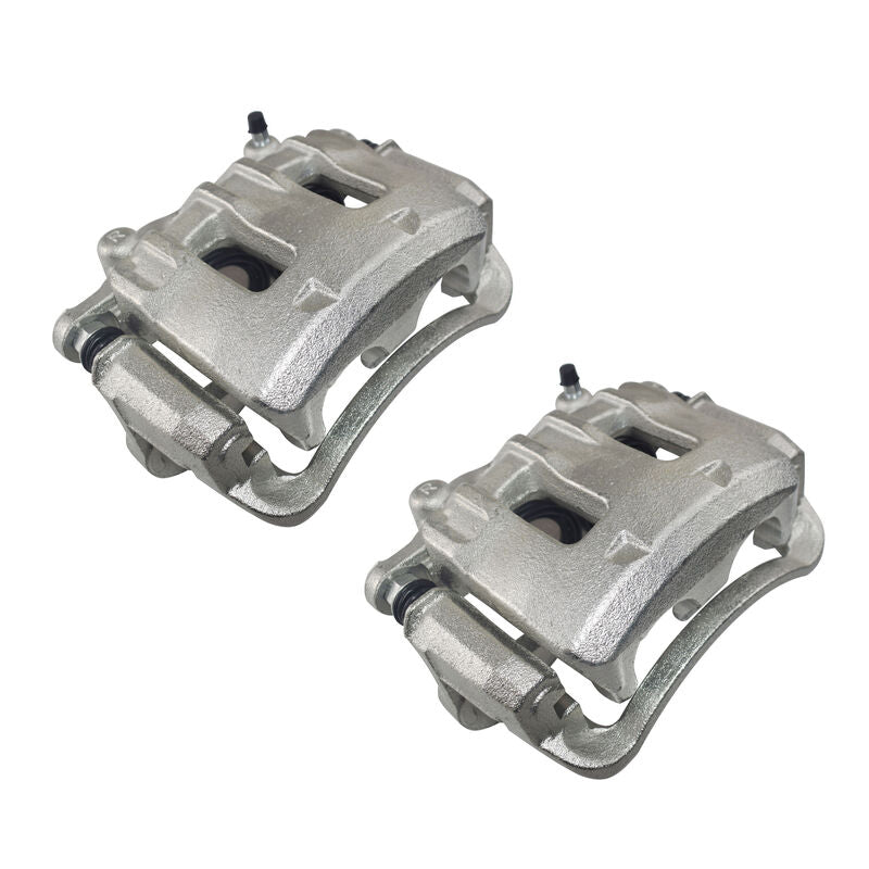 2 x Front LH + RH Disc Brake Caliper Set Dual Piston Fit For Nissan Patrol GU Y61 1997-2016 RBC-NS003 - Machter