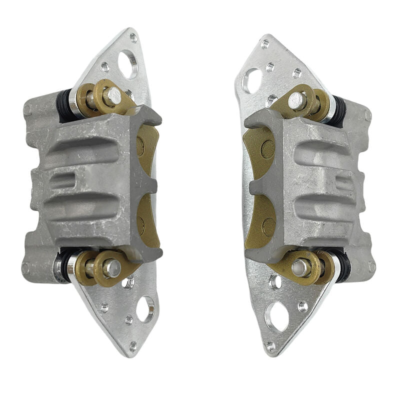 Pair Front Brake Caliper With Pads Left & Right Hand Side Fit For Polaris Brutus GEM Ranger 500 570 700 800 900 1000 RBC-PL003-2PCS - Machter