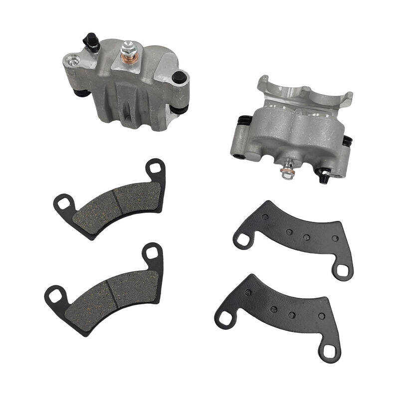 Pair Front Brake Caliper With Pads Left & Right Hand Side Fit For Polaris ATV Ranger 700 800 900 1000 RBC-PL004-2PCS - Machter