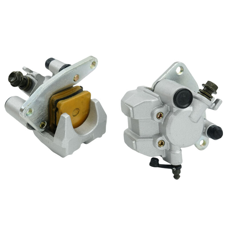Front Brake Caliper Set Yamaha Banshee Big Bear Bruin Grizzly Raptor 350 Warrior RBC-YM003-2PCS - Machter