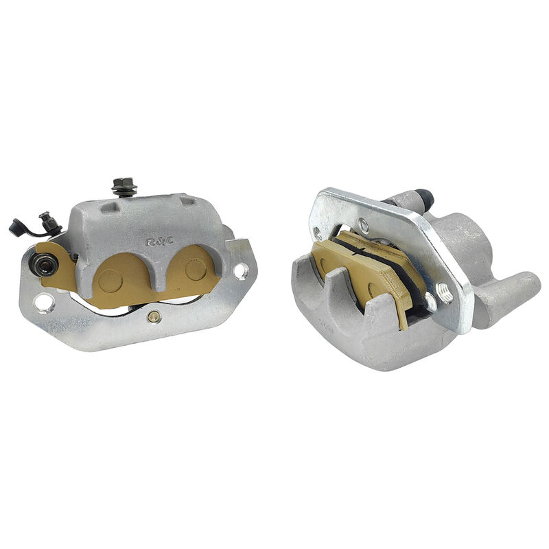 Pair Front Brake Calipers With Pads Fit For Yamaha UTV Viking YXM700 YXC700 2014-2022 RBC-YM006-2PCS - Machter