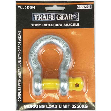 Bow Shackles 3250kg 16mm (5/8") - Trade Gear