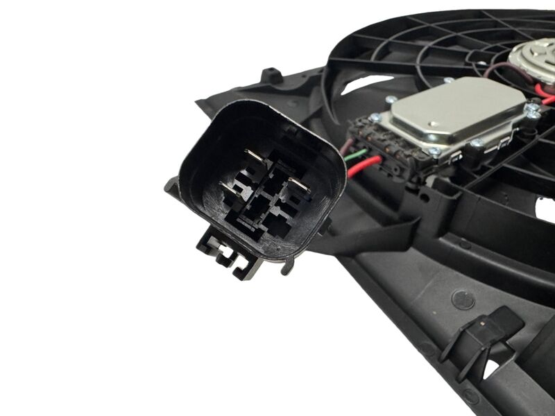 Radiator Cooling Fan w/ Module & Brushless Motor Fit For BMW E46 3 Series 1998-2007 RCF-BMW001 - Machter
