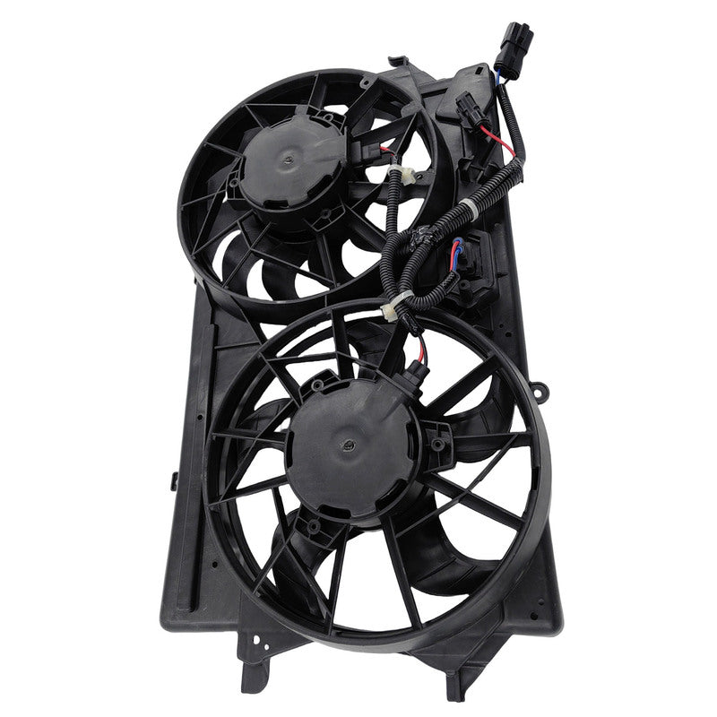 Radiator Thermo Cooling Fan Assembly Dual With 2 Plugs Fit For Ford Focus LR 2002-2005 RCF-FD003 - Machter