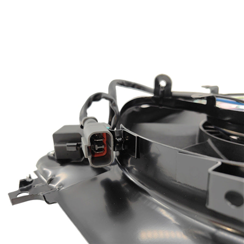 AC Air Condensor Cooling Fan Assembly With Motor Fit For Honda Civic FD 1.8L R18A1 2006-2012 16021164 RCF-HD002 - Machter