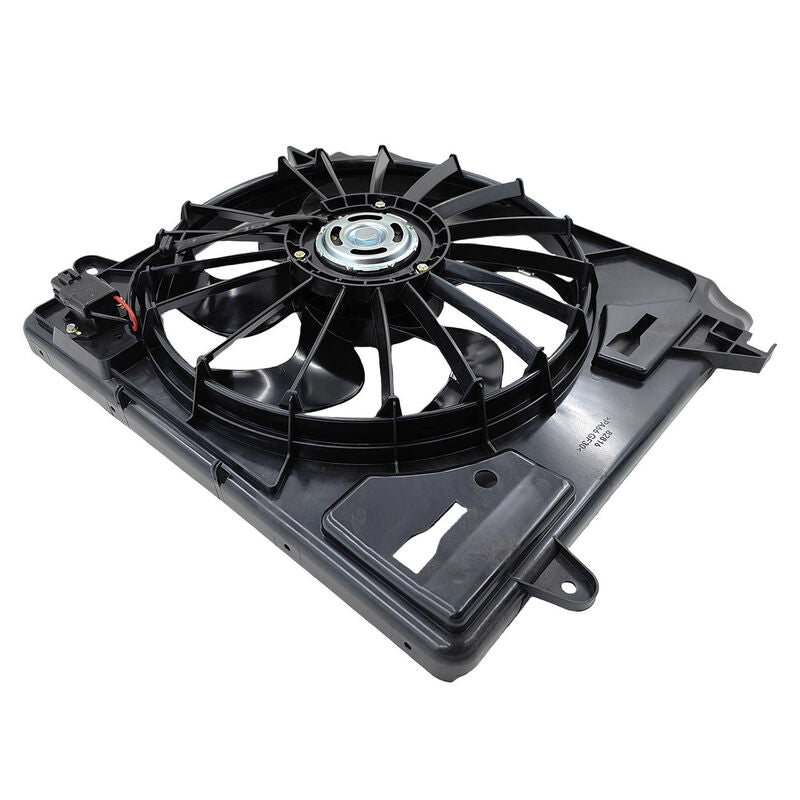 Radiator Fan With Resistor Fit For Jeep Wrangler JK 3.8L 2.8L 03/2007-2018 RCF-JP002 - Machter