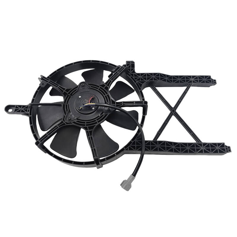 AC Air Condenser Thermo Cooling Fan Assembly Fit For Nissan Navara D40 2005-2015 VSK RCF-NS006 - Machter