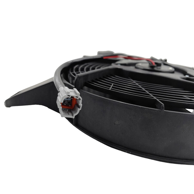 4 Pin AC Condenser Fan Assembly Left Hand Side Fit For Nissan Patrol GU 10/2001-12/2012 RCF-NS008 - Machter