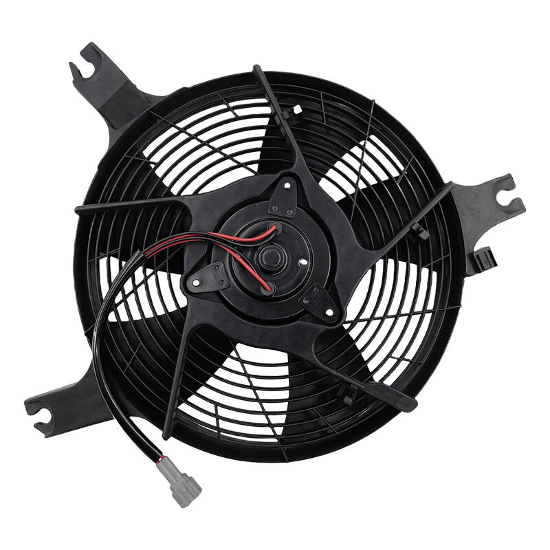 4 Pin AC Condenser Fan Assembly Left Hand Side Fit For Nissan Patrol GU 10/2001-12/2012 RCF-NS008 - Machter