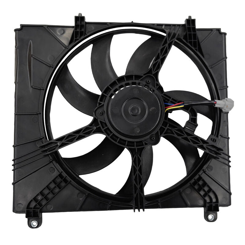 Radiator Cooling Fan 4 Pin Fit For Nissan Micra K13 1.2L HR12DE 11/2010-2016 RCF-NS011 - Machter