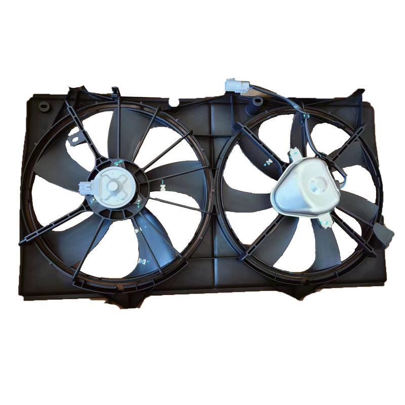 Cooling Fan Shroud Assembly Dual Radiator Thermo Fit For Toyota Camry ACV40 2.4L 2AZFE 2006-2012 16711-0V010 RCF-TA001 - Machter