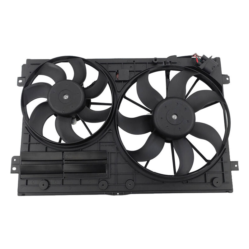 4 Pins Radiator Cooling Fan Fit For Audi A3 S3 8P TT 8J VW Caddy 2C 2K EOS 1F Golf MKV MKVI Jetta 1K Passat 3C Tiguan 5N Touran 1T 1K0121205AD RCF-VW003 - Machter