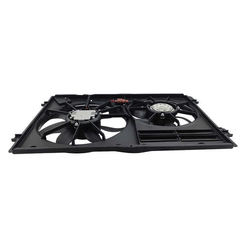 4 Pins Radiator Cooling Fan Fit For Audi A3 S3 8P TT 8J VW Caddy 2C 2K EOS 1F Golf MKV MKVI Jetta 1K Passat 3C Tiguan 5N Touran 1T 1K0121205AD RCF-VW003 - Machter