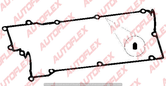 Rocker Cover Gasket RCG038 - AUTOFLEX
