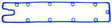 Rocker Cover Gasket (Right Hand) Fits PEUGEOT EW10J4, EW12J4 I4 DOHC RCG620 - Platinum Gasket