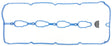 Rocker Cover Gasket Kit Fits KIA D4CB I4 DOHC RCG711K - Platinum Gasket