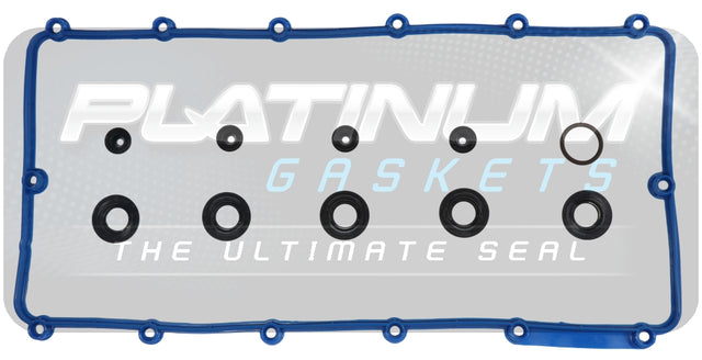 Rocker Cover Gasket Kit Fits FORD, MAZDA P5AT I4 DOHC RCG713K - Platinum Gasket