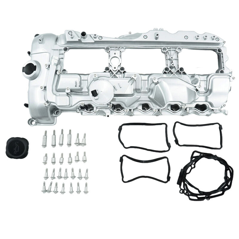 Engine Valve Cover With Gasket Fit For BMW 1 E82 2 F22 3 F30 4 F32 5 F10 6 F06 7 F01 X4 F26 X5 E70 X6 F16 11127570292 RCM-BMW028 - Machter