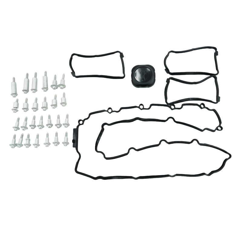 Engine Valve Cover With Gasket Fit For BMW 1 E82 2 F22 3 F30 4 F32 5 F10 6 F06 7 F01 X4 F26 X5 E70 X6 F16 11127570292 RCM-BMW028 - Machter
