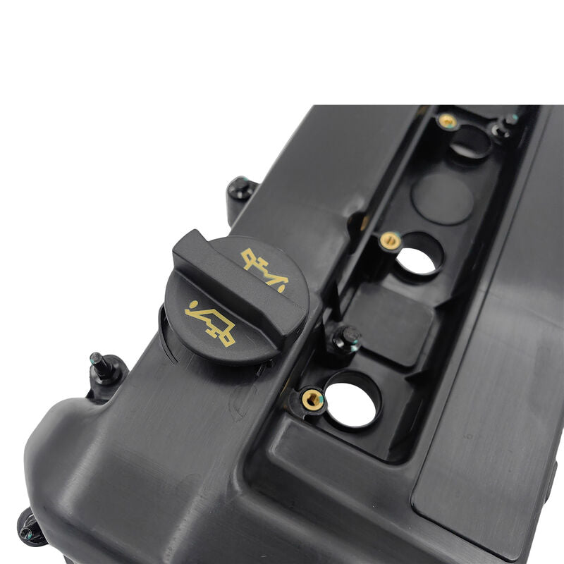 Valve Rocker Cover With Gasket & Oil Filler Cap Fit For Ford Focus LS LT LV 2.0 Petrol 4M5G6K272HE 2005-2011 RCM-FD007 - Machter
