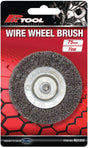 Wire Wheel Brush 3″ Fine 1/4″ Maximum 4500 RPM - PKTool