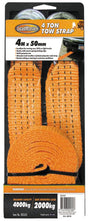 Tow Strap 4mtr 4 Tons, 50mm (2”) x 4mtr (13’) - LoadMaster