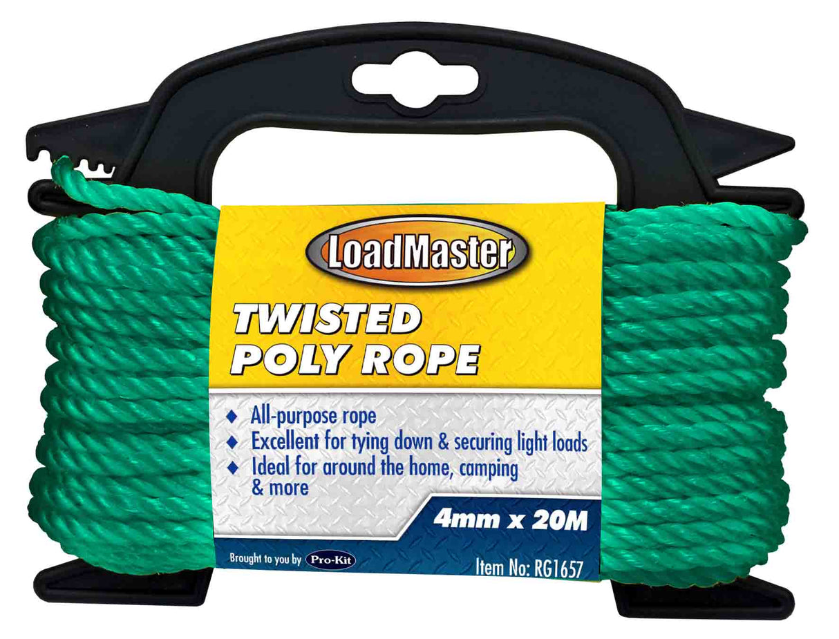 Multi-Purpose Rope 20mtr x 4mm (66′ x 3/16″) - LoadMaster