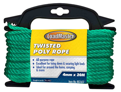 Multi-Purpose Rope 20mtr x 4mm (66′ x 3/16″) - LoadMaster