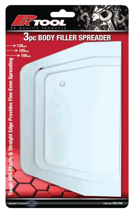 Putty Spreader Set 3 Piece - PKTool