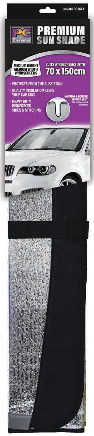 Premium Folding Sun Shade 70 x 150 cm - PC Procovers