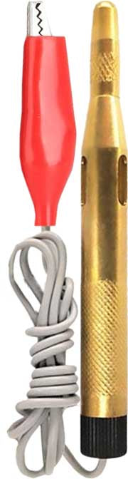Brass Circuit Tester 6-12V 105mm - Charge
