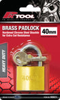 40mm Brass Padlock Corrosion Resistant - PKTool