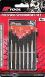 6 Pieces Phillips & Blade Precision Screwdriver Set - PKTool