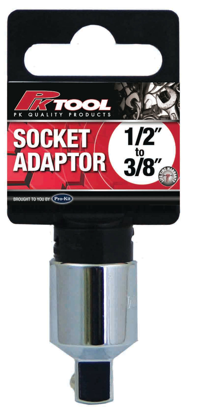 CR-V Socket Adaptor 1/2 & 3/8 - PKTool