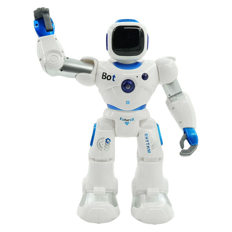 Remote Control Robotic Toys Blue Smart RC Robot Toy Talking Dancing Robots for Kids perfect gift Christmas ROBOT-001 - Machter