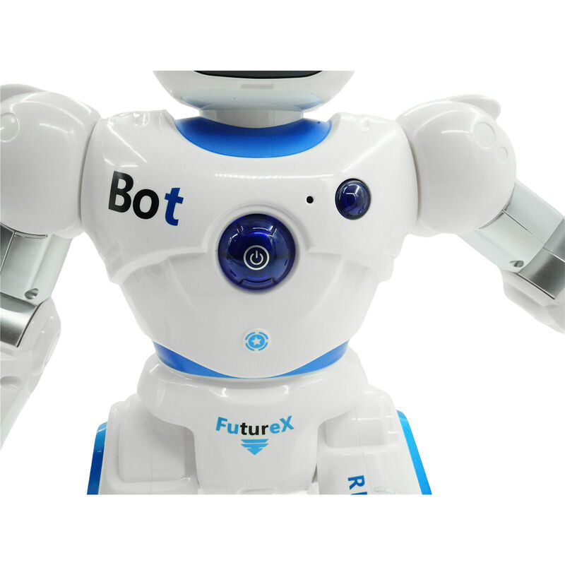 Remote Control Robotic Toys Blue Smart RC Robot Toy Talking Dancing Robots for Kids perfect gift Christmas ROBOT-001 - Machter