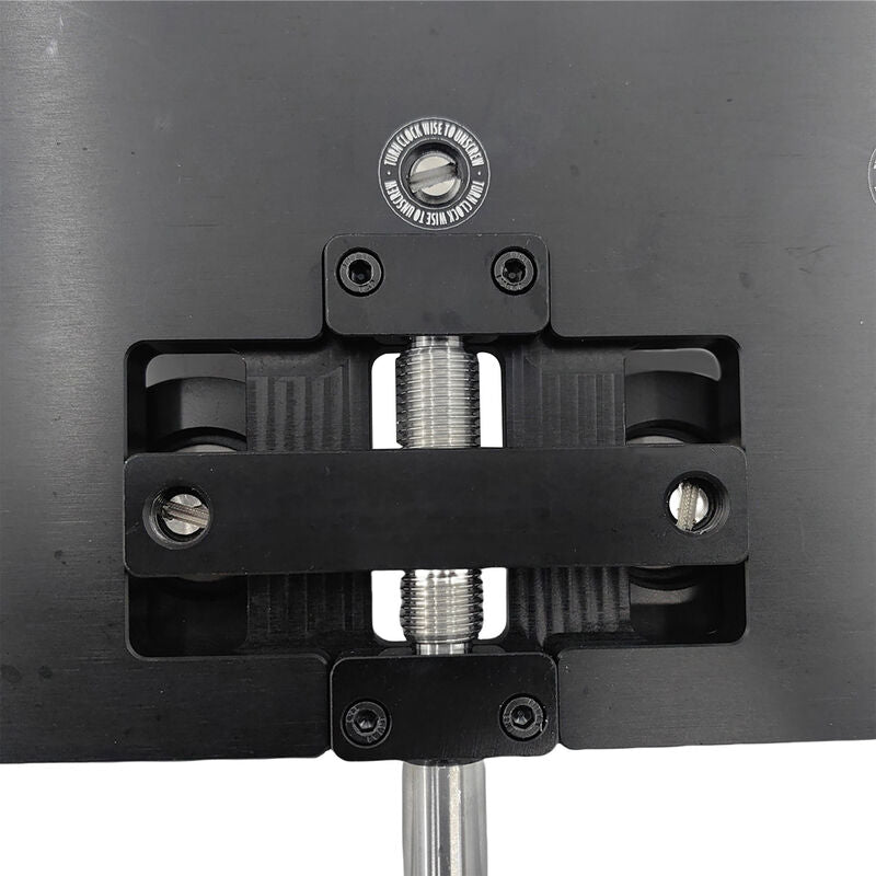 Tube Straightener Tool Portable Black Aluminum Alignment Device Fit For 3/16"-1" Steel Tube ROLLER-003 - Machter