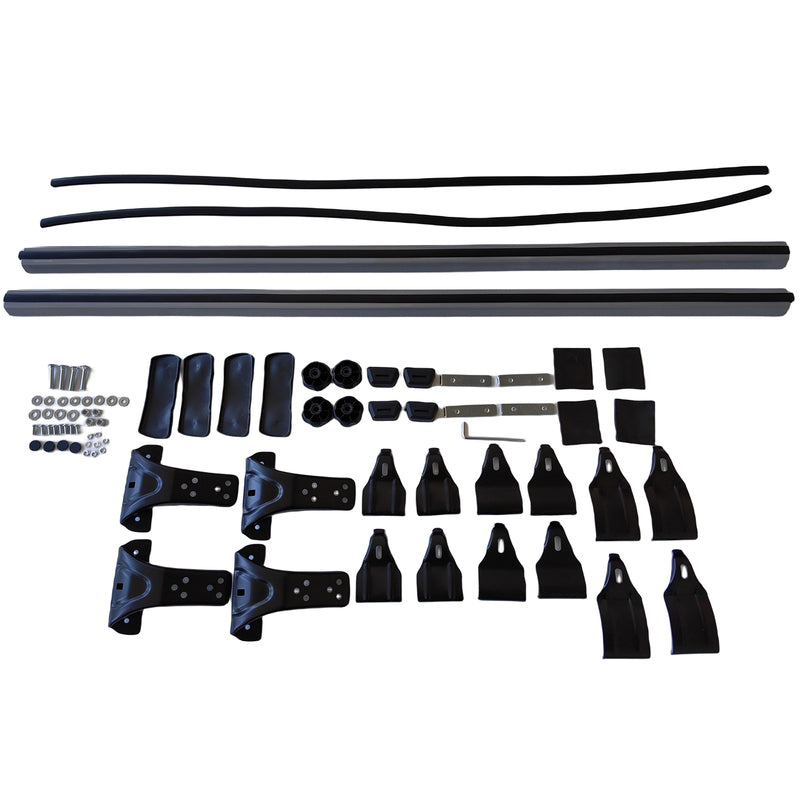 1450mm Roof Racks Aluminium Adjustable Cross Bars Fit For Toyota Hilux Landcruiser For Ford Ranger Falcon For Mitsubishi Triton RRCB-041 - Machter