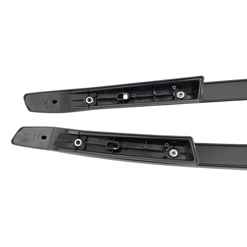 Black Aluminium Roof Rails Fit For Mitsubishi Triton MR MQ 2018-2023 RRCB-MB001 - Machter