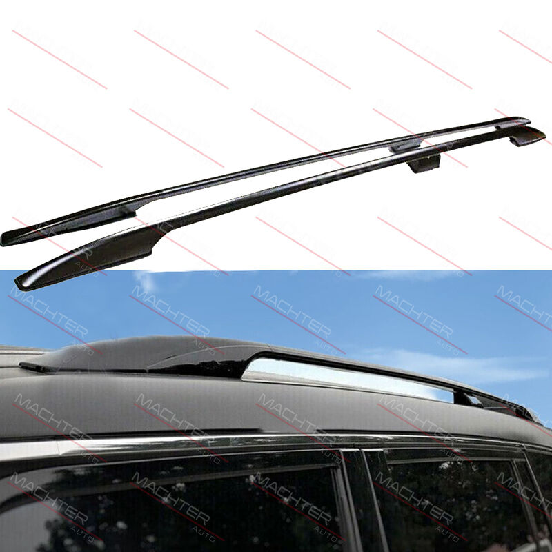 Black Roof Rails Fit For Nissan Patrol Y62 Series 2010-2023 RRCB-NS001 - Machter