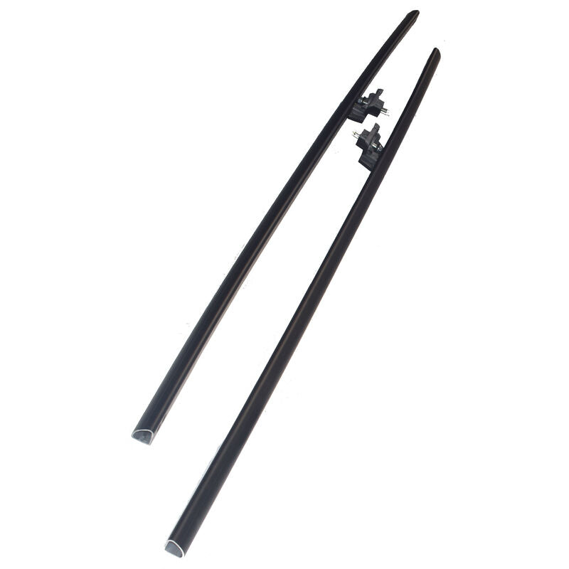 Black Roof Rails Fit For Nissan Patrol Y62 Series 2010-2023 RRCB-NS001 - Machter