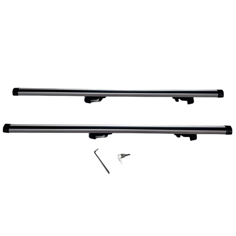 Car Universal Bar Roof Racks Fit For Toyota Landcruiser 100 200 300 Series 03/1998-2021 Great Wall Cannon 2020-2023 RRCB-TA003 - Machter