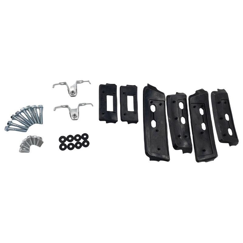 2 x Silver Roof Rails Fit For Toyota Landcruiser 200 Series 2008-2021 RRCB-TA005 - Machter