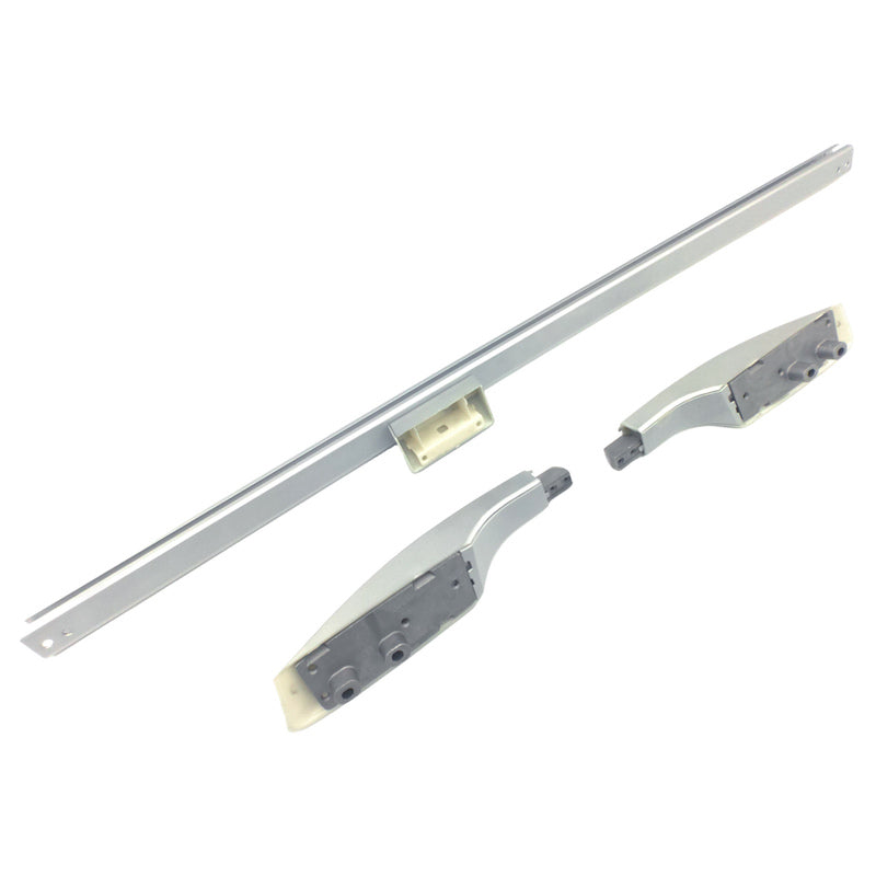 2 x Silver Roof Rails Fit For Toyota Landcruiser 200 Series 2008-2021 RRCB-TA005 - Machter