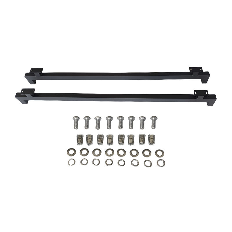 1500mm Wide Roof Bars Bolt On Rack Cab Ute Canopy And Toolbox Flat Steel RRCB-UTE003 - Machter