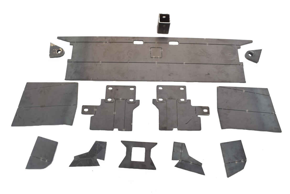 DIY Rear Bumper Kit Metal Fit For Jeep Cherokee XJ 1984-2001 RWB-JP001 - Machter