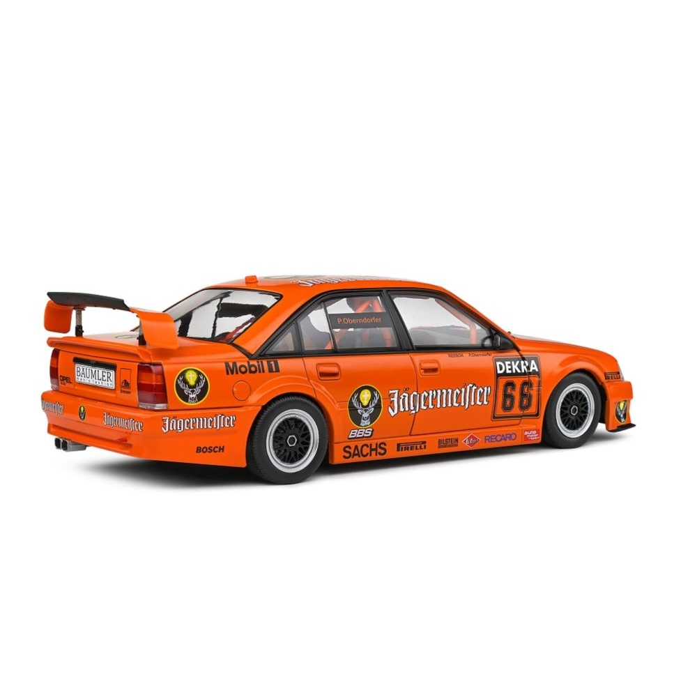 1991 Opel Omega Evo 500 #66 P. Oberndorfer DTM Orange Diecast Model Car 1:18 Scale (Approx. 25cm) Collectible | Universal Auto Spares
