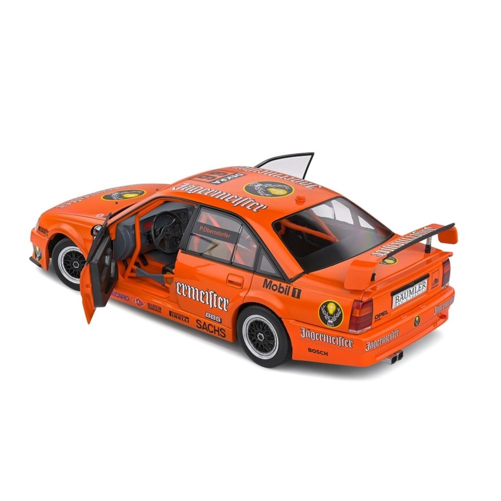 1991 Opel Omega Evo 500 #66 P. Oberndorfer DTM Orange Diecast Model Car 1:18 Scale (Approx. 25cm) Collectible | Universal Auto Spares