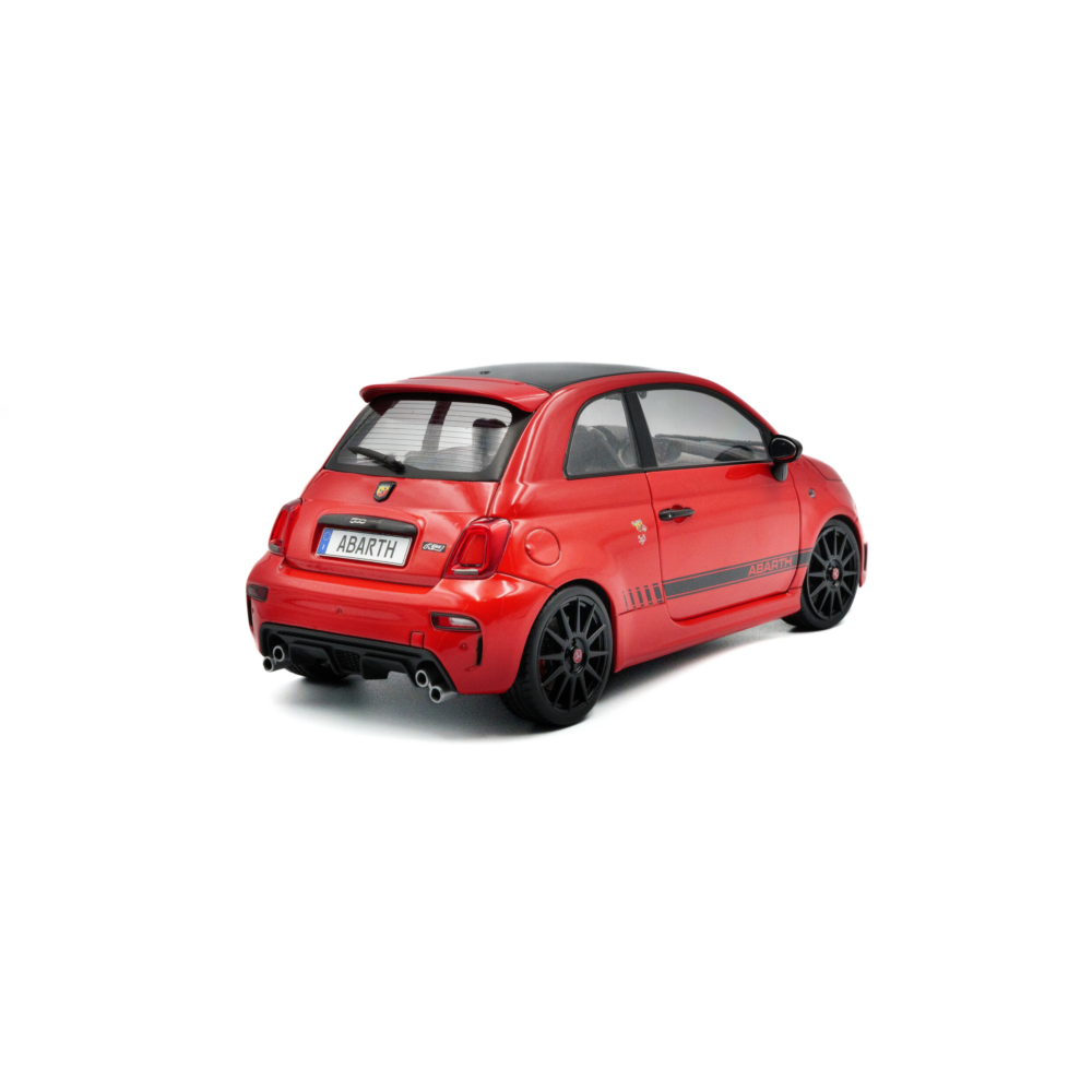 2022 Fiat Abarth F595 Rosso Marenello Diecast Model Car 1:18 Scale (Approx. 25cm) Collectible | Universal Auto Spares